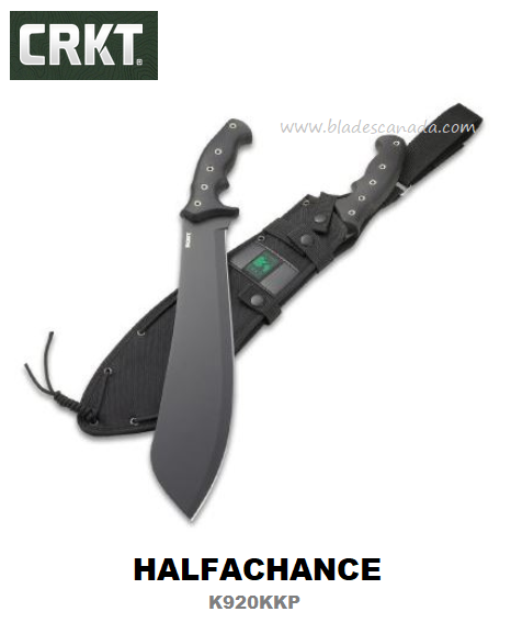 CRKT Halfachance Machete, 65Mn Carbon, CRKTK920KKP